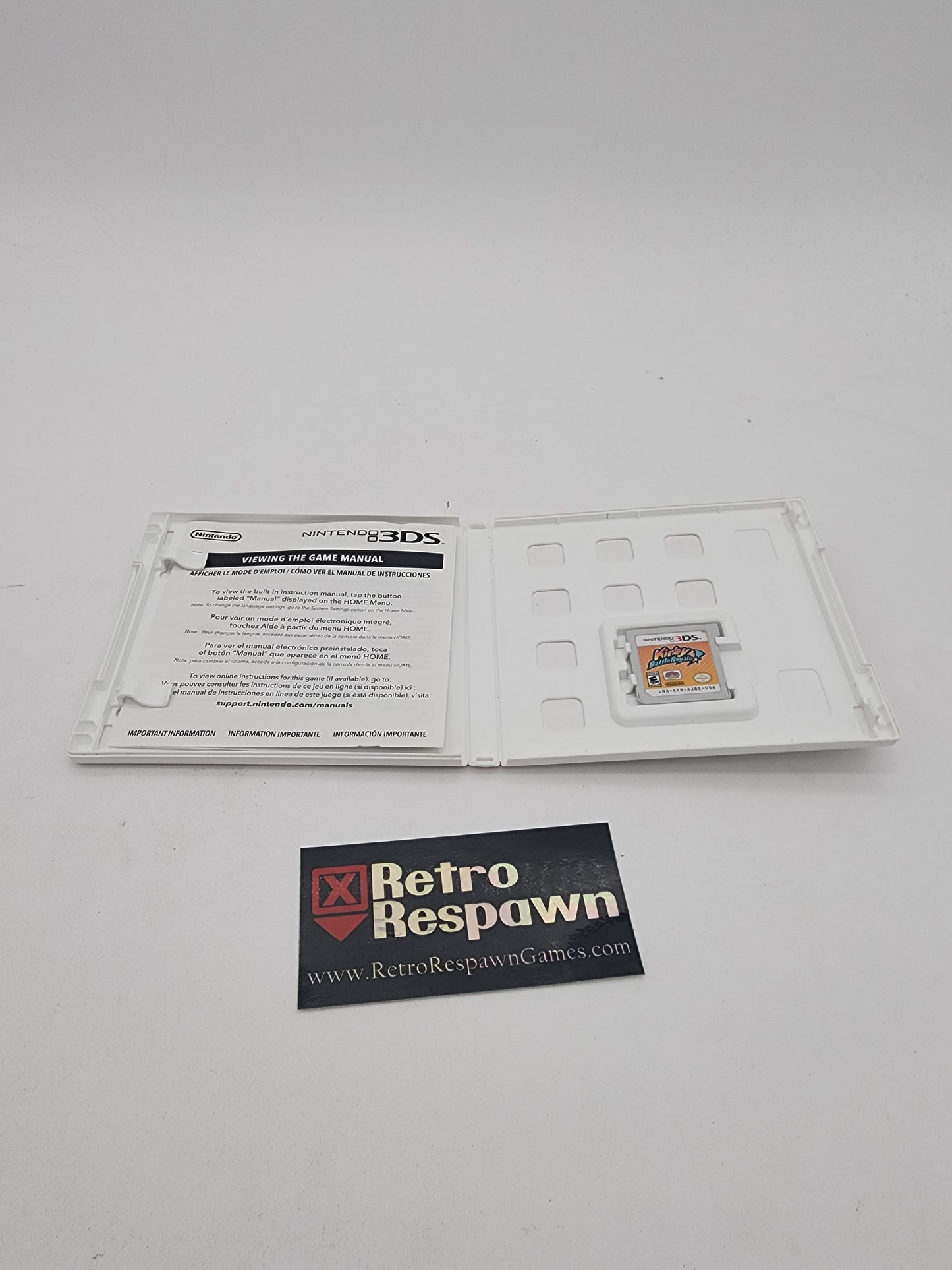 Kirby Battle Royale - Nintendo 3DS (Complete)