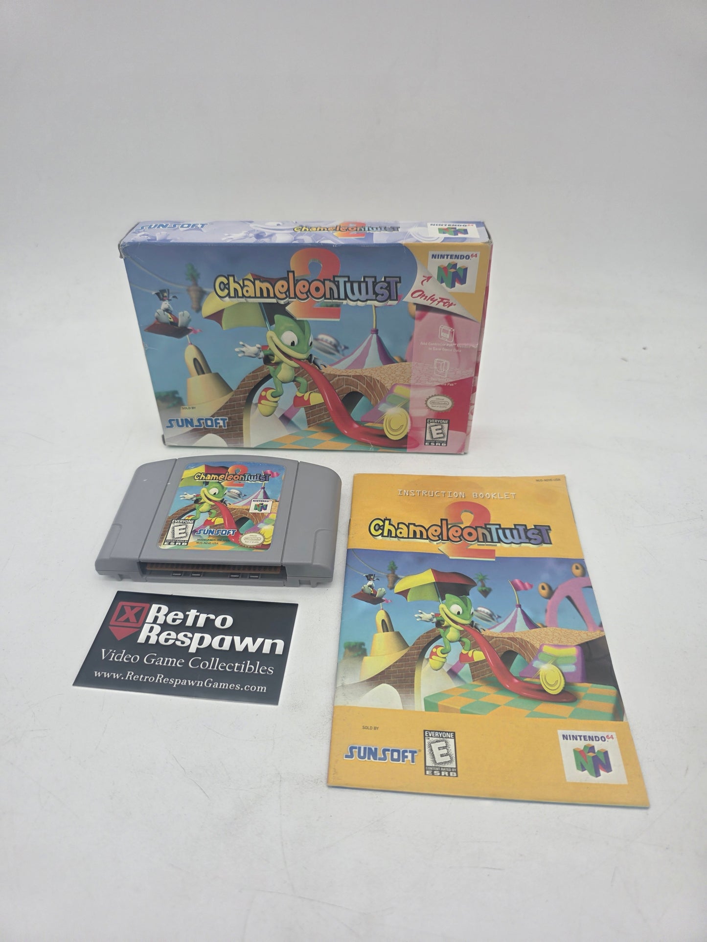 Chameleon Twist 2 - Nintendo 64 (Complete)