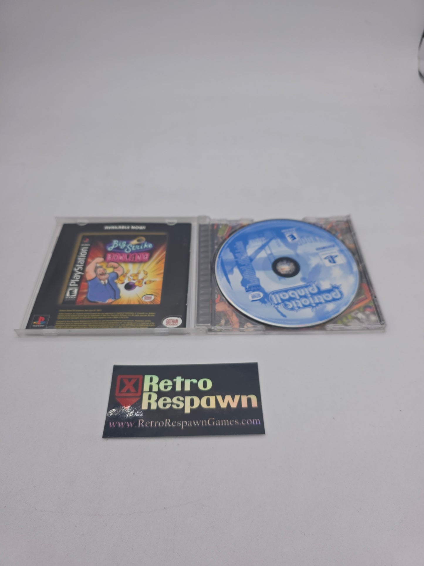 Patriotic Pinball - Playstation (Complete)