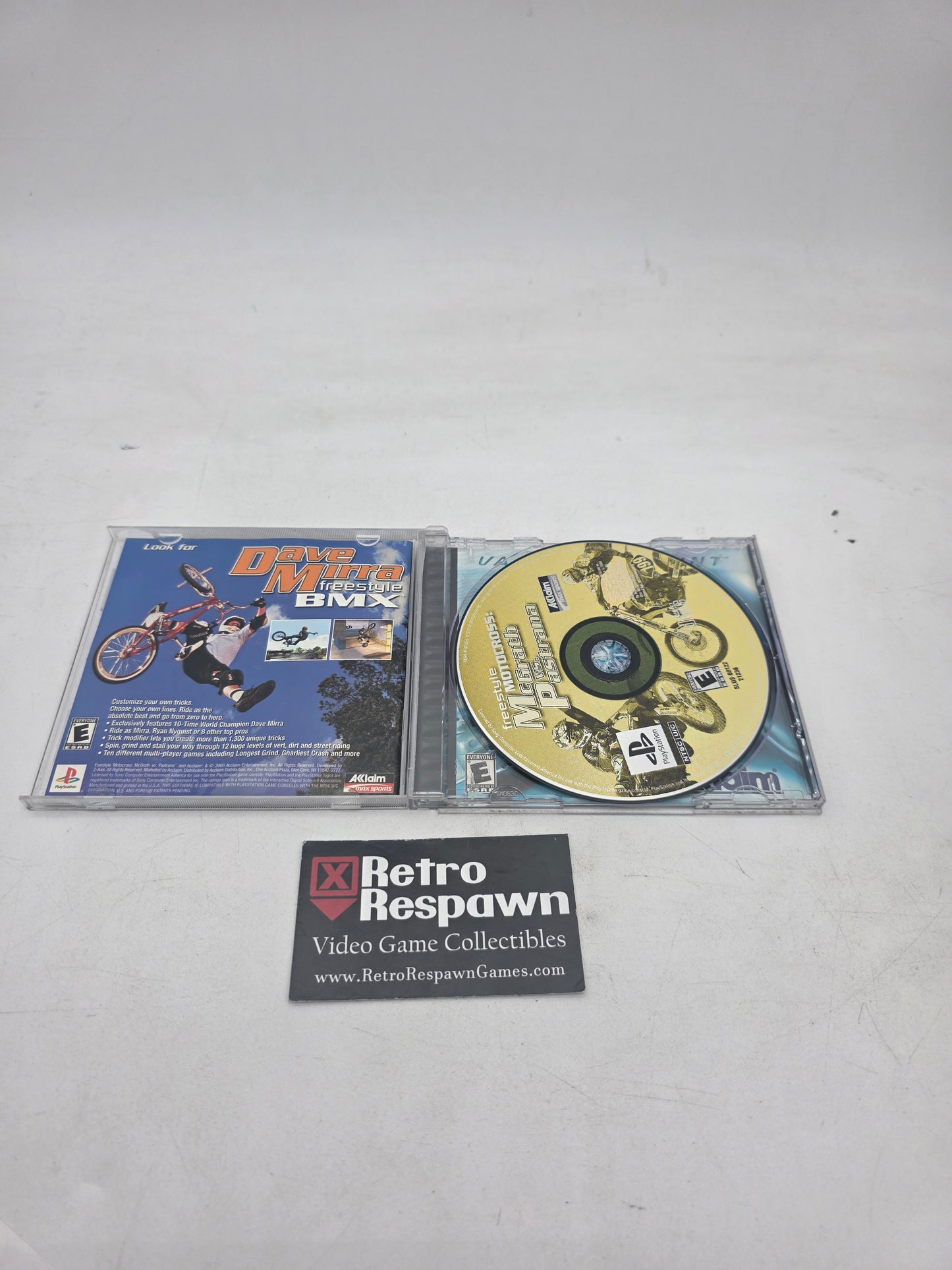 Freestyle Motorcross McGrath vs. Pastrana - Playstation (Complete)