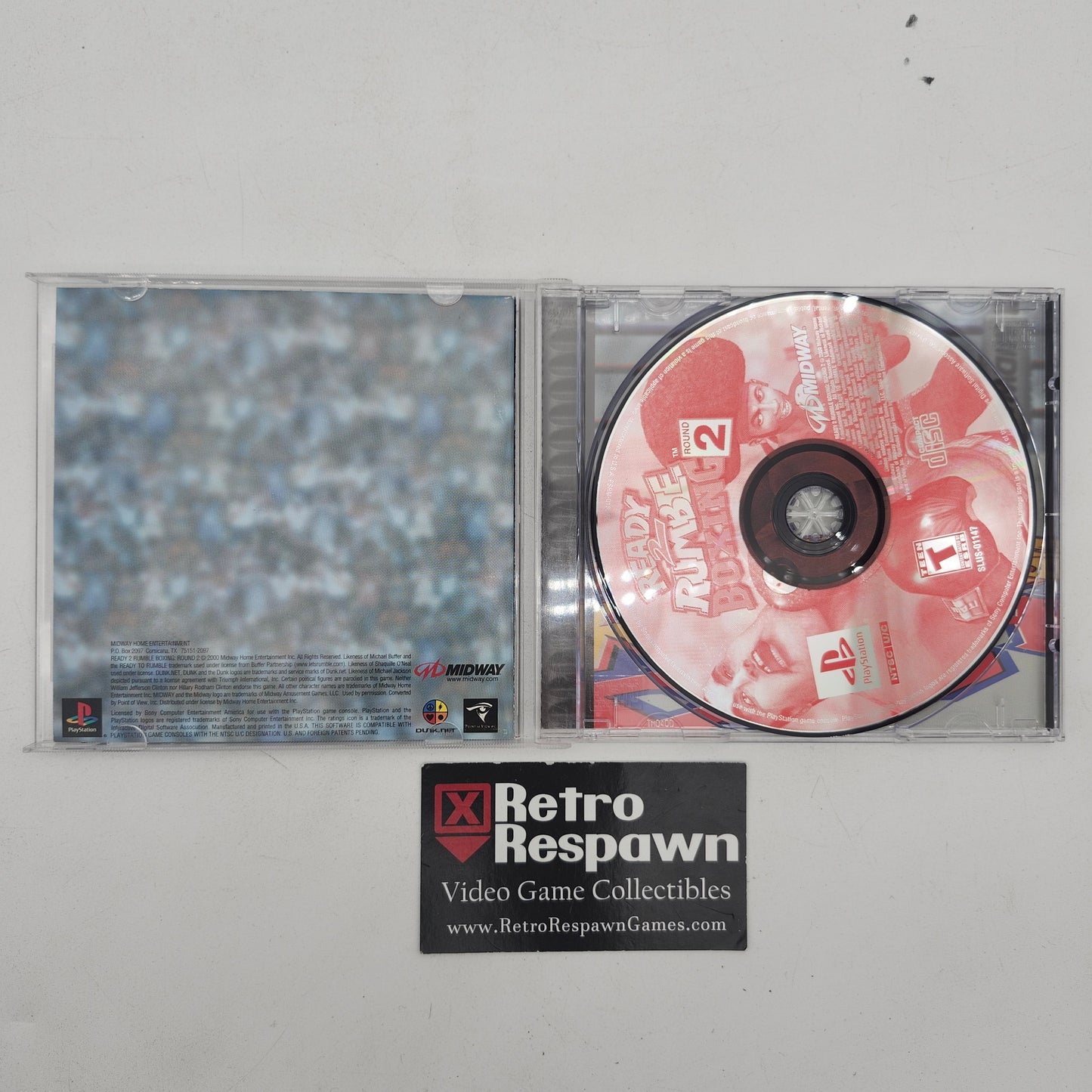 Ready 2 Rumble Boxing Round 2 - Playstation (Complete)