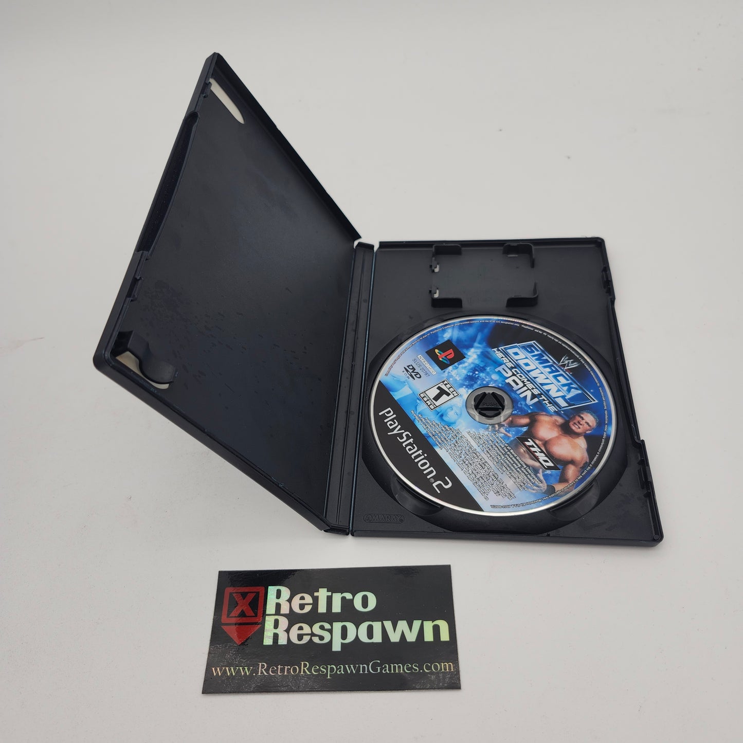 WWE Smackdown Here Comes the Pain - Playstation 2 (Missing Manual)
