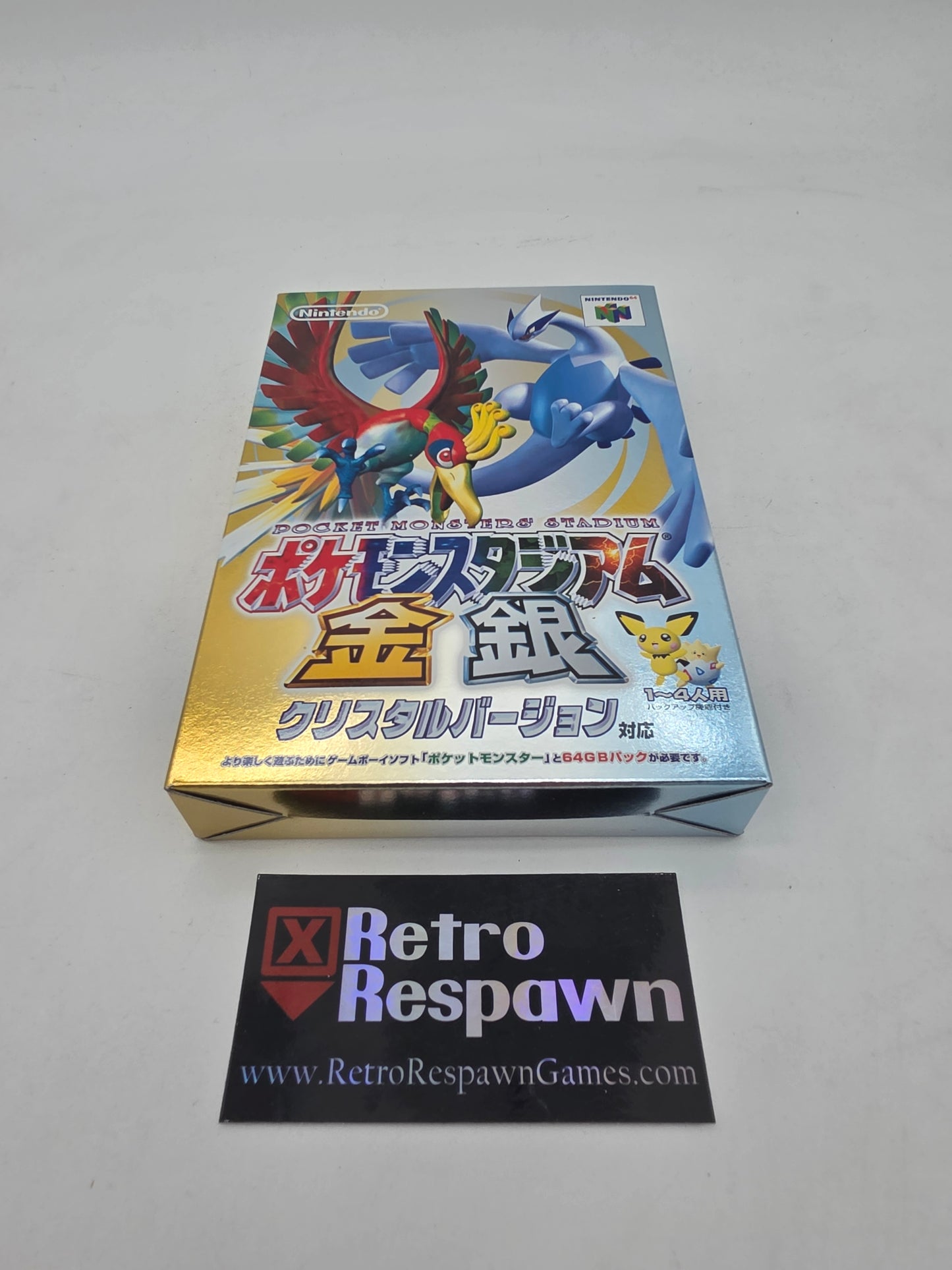 Pokemon Stadium: Gold and Silver - JP Nintendo 64 (Sealed)