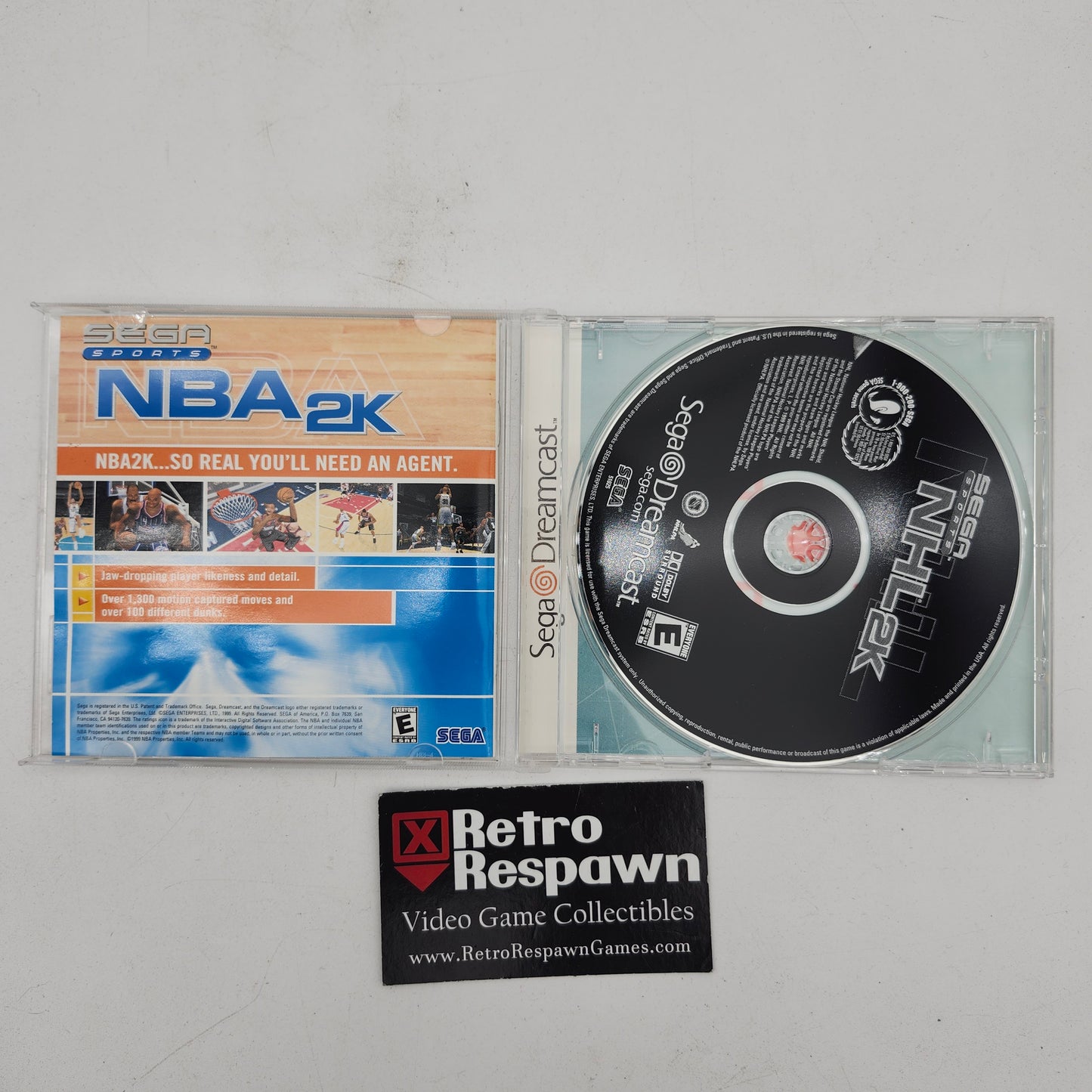 NHL 2K - Sega Dreamcast (Complete)