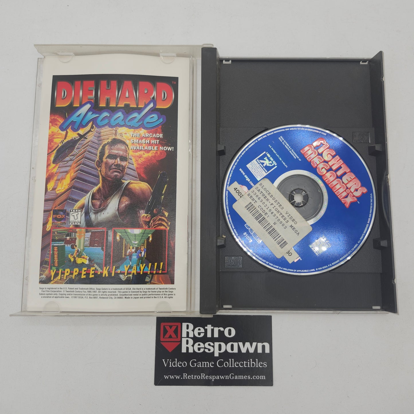 Fighters MegaMix - Sega Saturn (Complete)
