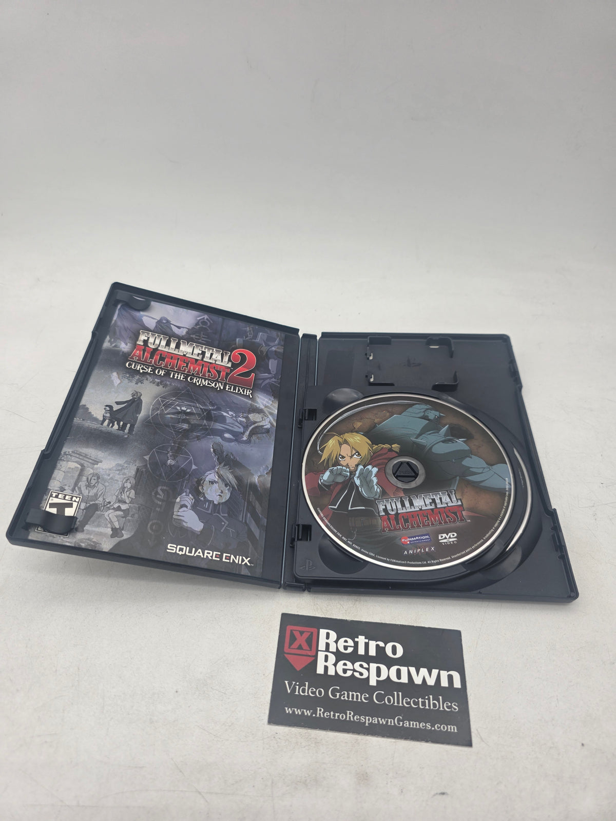 Fullmetal Alchemist 2 Curse of the Crimson Elixir - Playstation 2 (Complete)