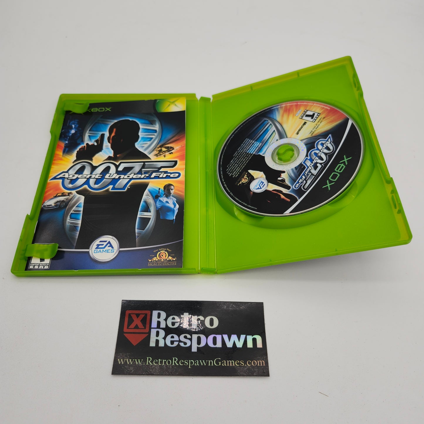 007 Agent Under Fire - Xbox (Complete)