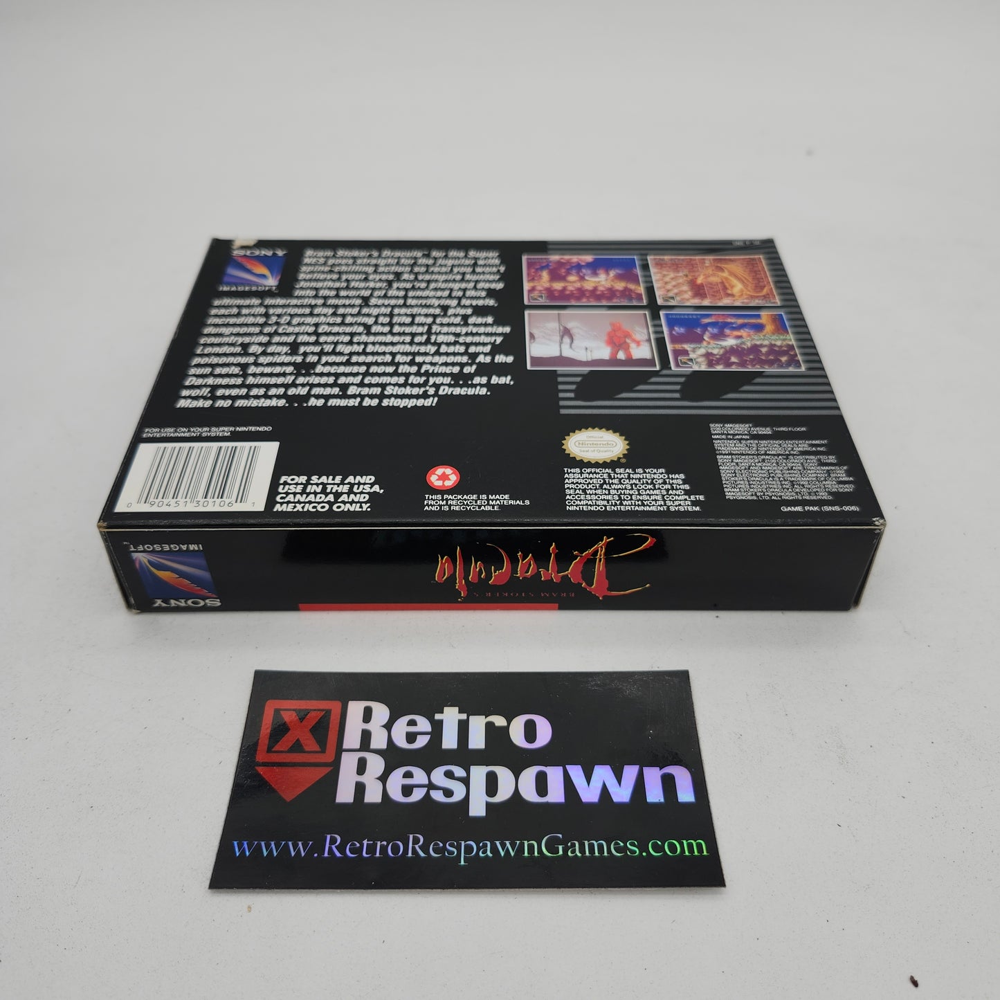 Bram Stoker's Dracula - Super Nintendo (Complete)
