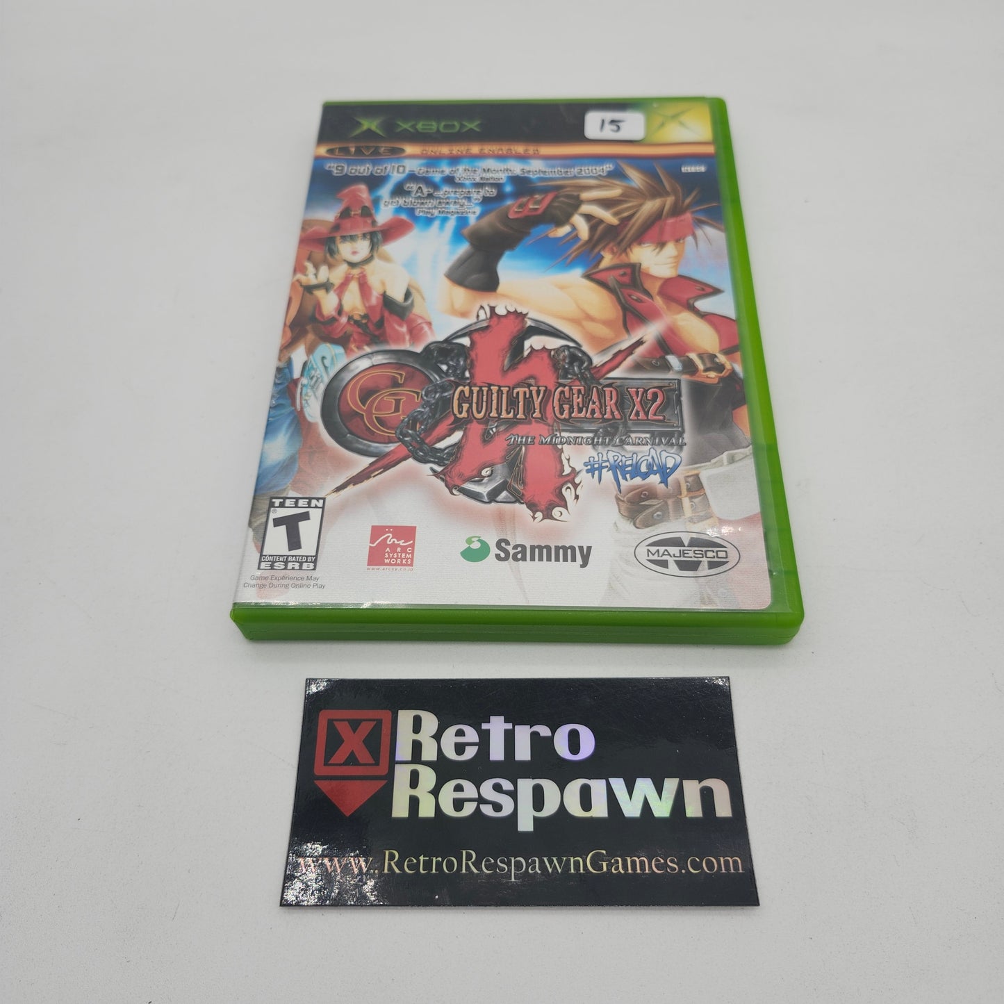 Guilty Gear X2 Reload - Xbox (Complete)