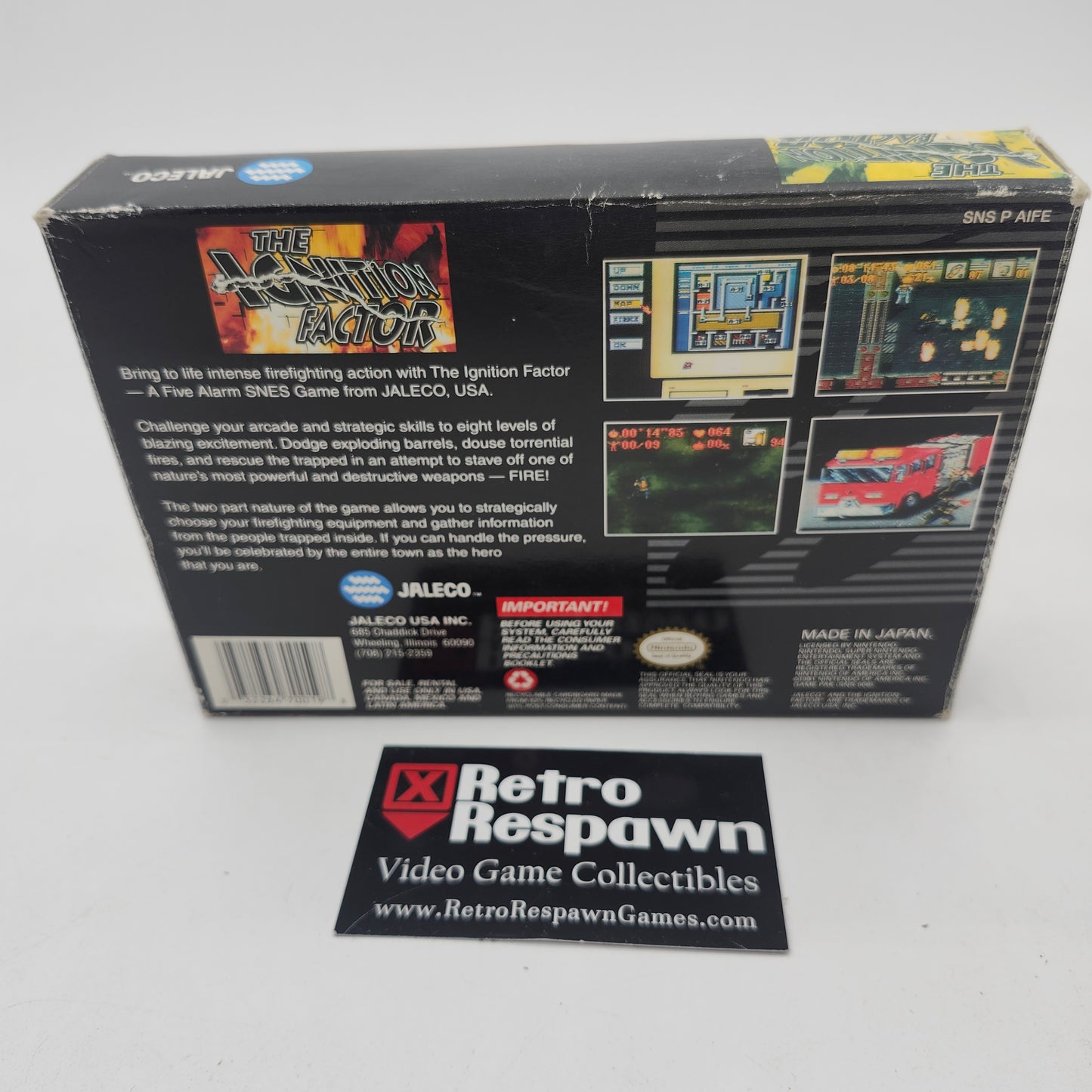 The Ignition Factor - Super Nintendo (Complete)