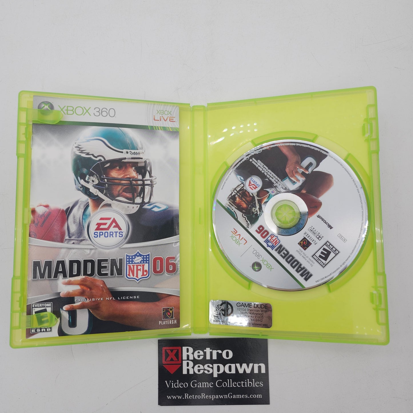Madden 2006 - Xbox 360 (Complete)