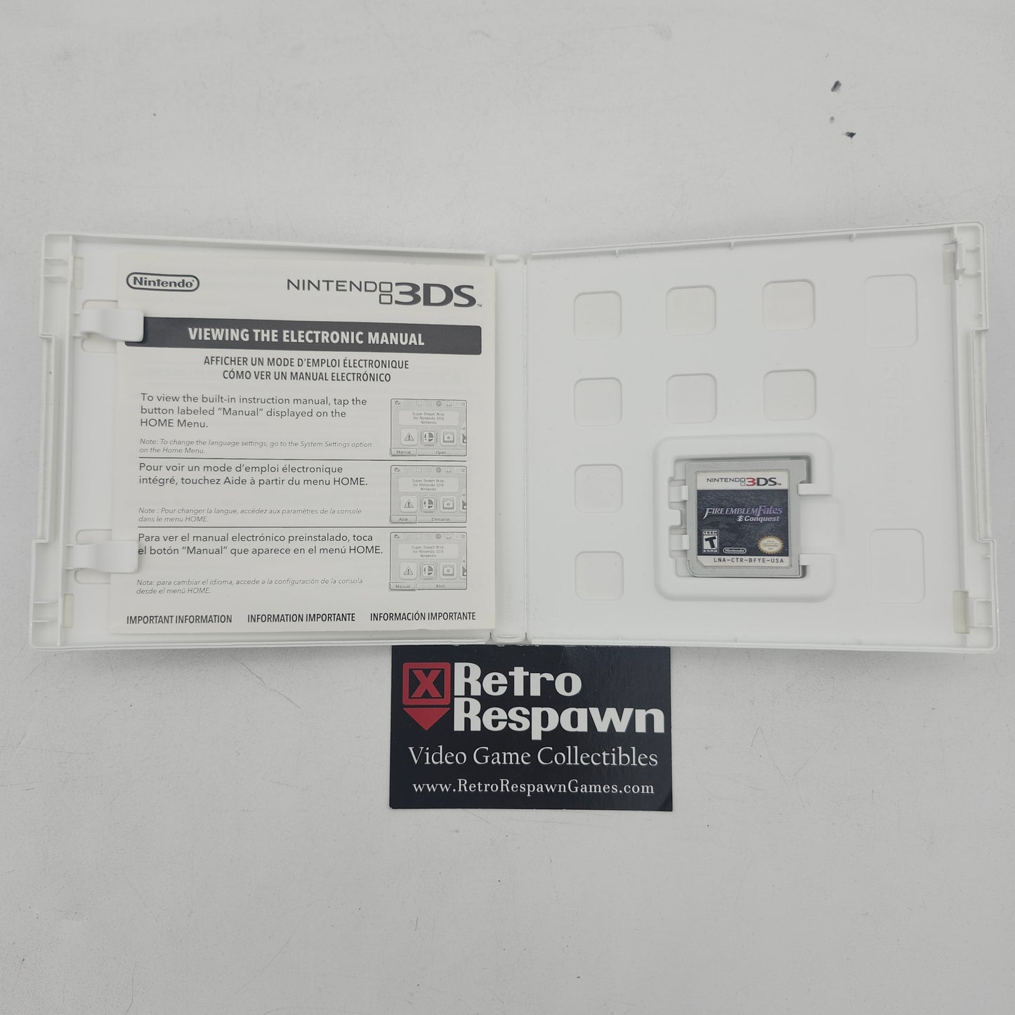 Fire Emblem Fates Conquest - Nintendo 3DS (Complete)