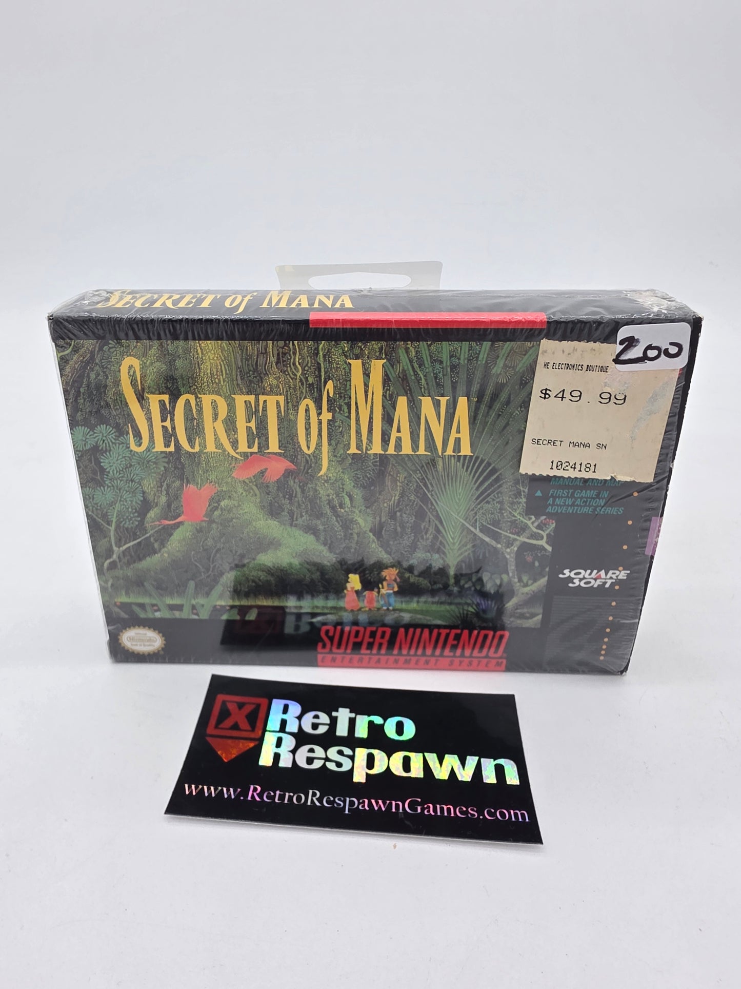 Secret of Mana - Super Nintendo (Complete)