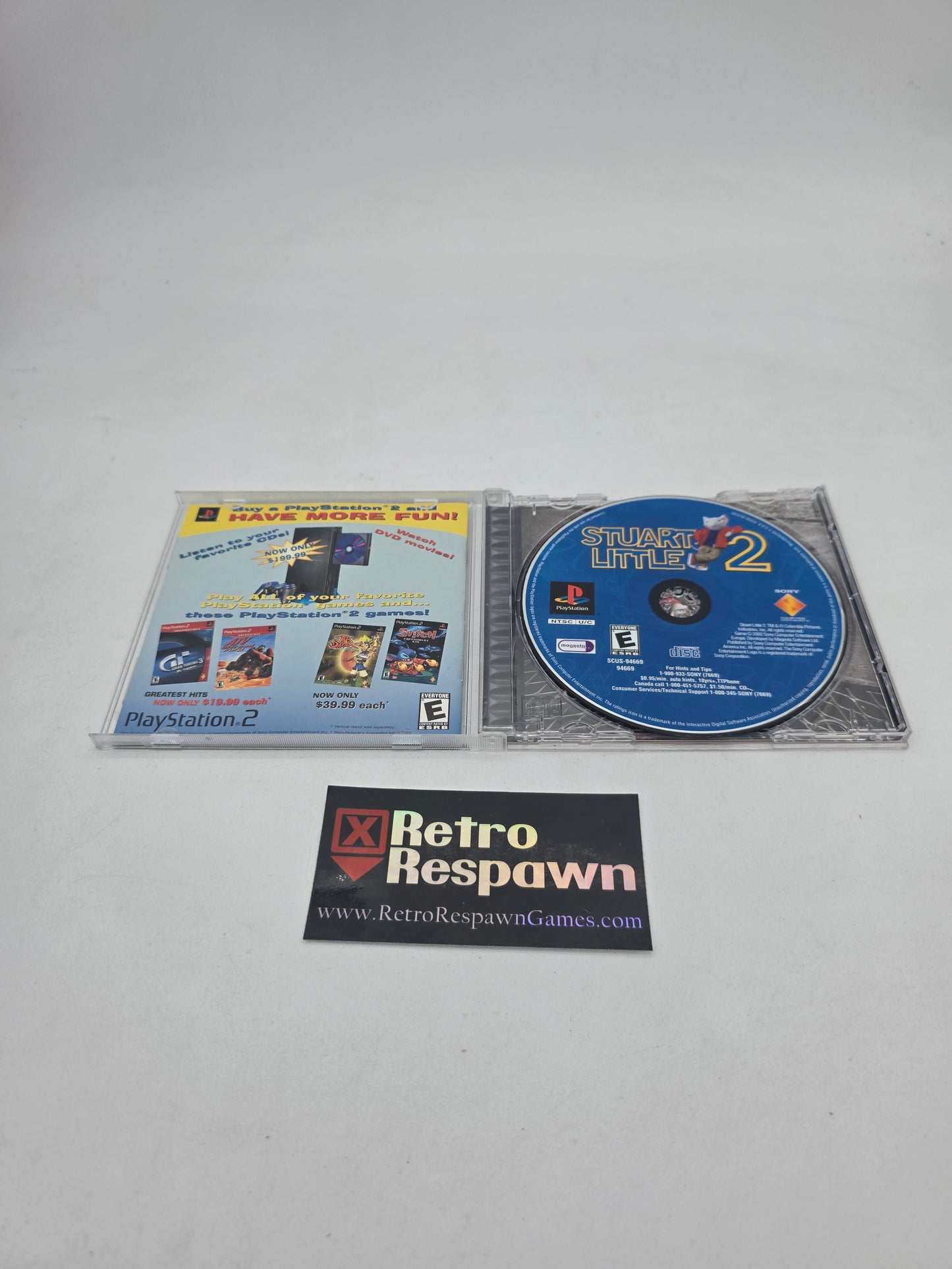 Stuart Little 2 - Playstation (Complete)
