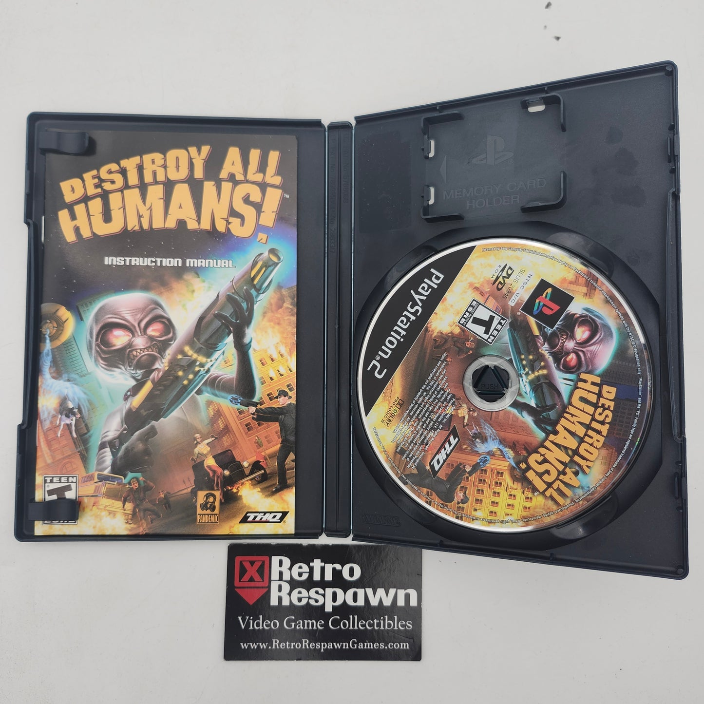 Destroy All Humans - Playstation 2 (Complete)