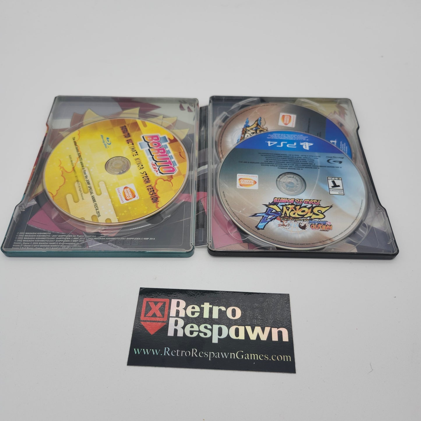 Naruto Shippuden: Ultimate Ninja Storm Legacy - Playstation 4 (Complete/No Sleeve)