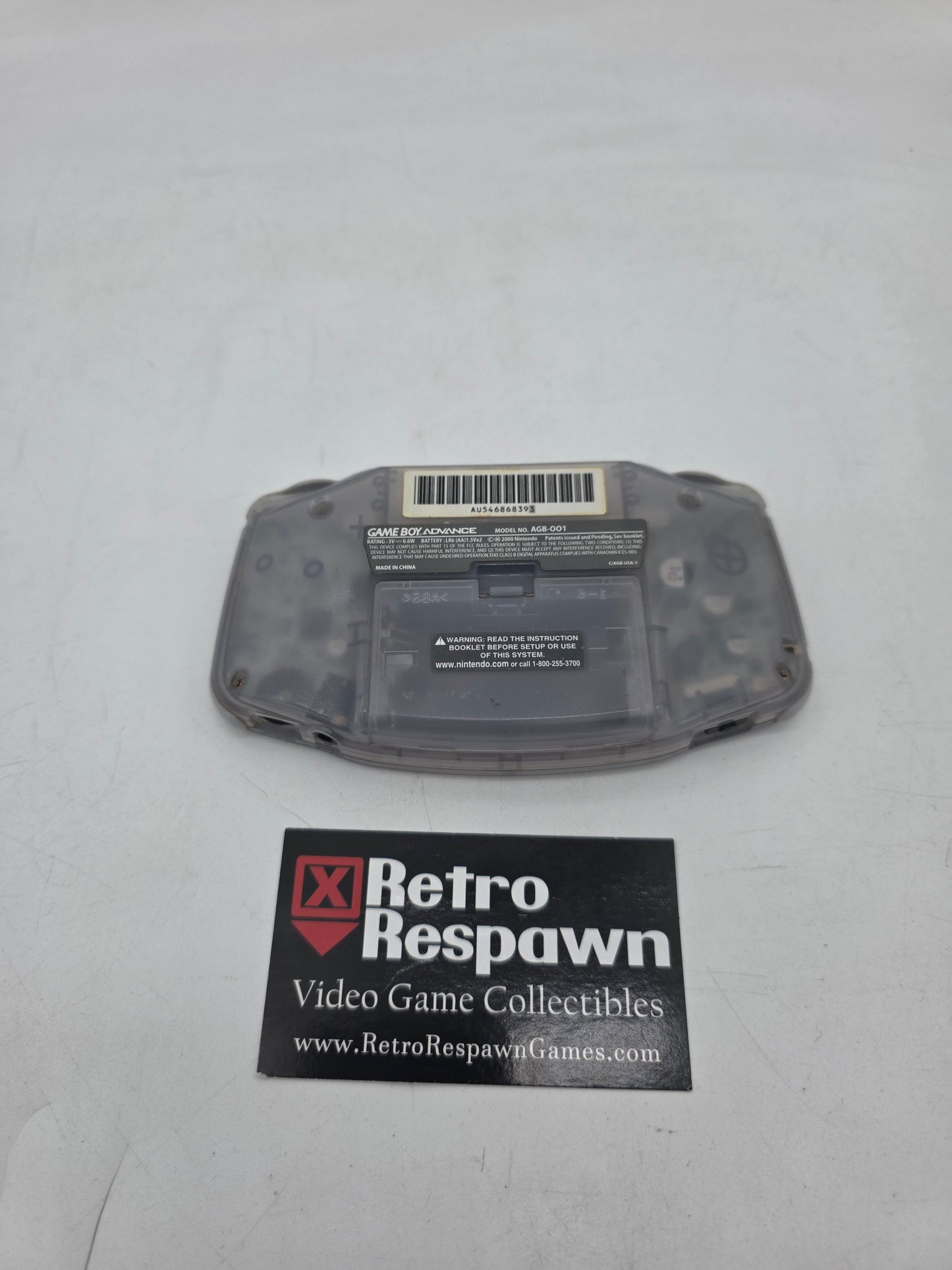 Glacier Gameboy Advance System - GameBoy Advance (Console Only)