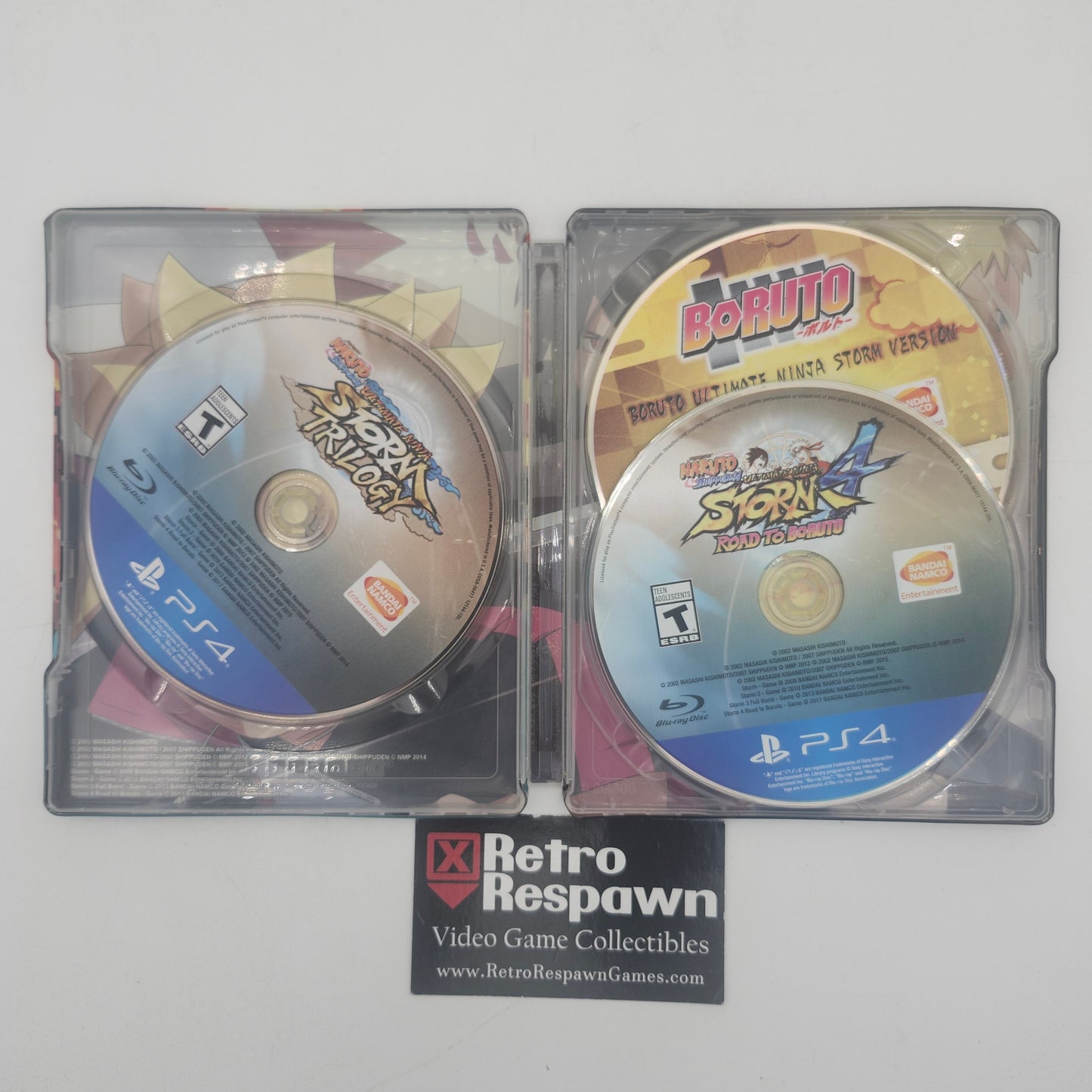 Naruto Shippuden: Ultimate Ninja Storm Legacy - Playstation 4 (Complete/No Sleeve)