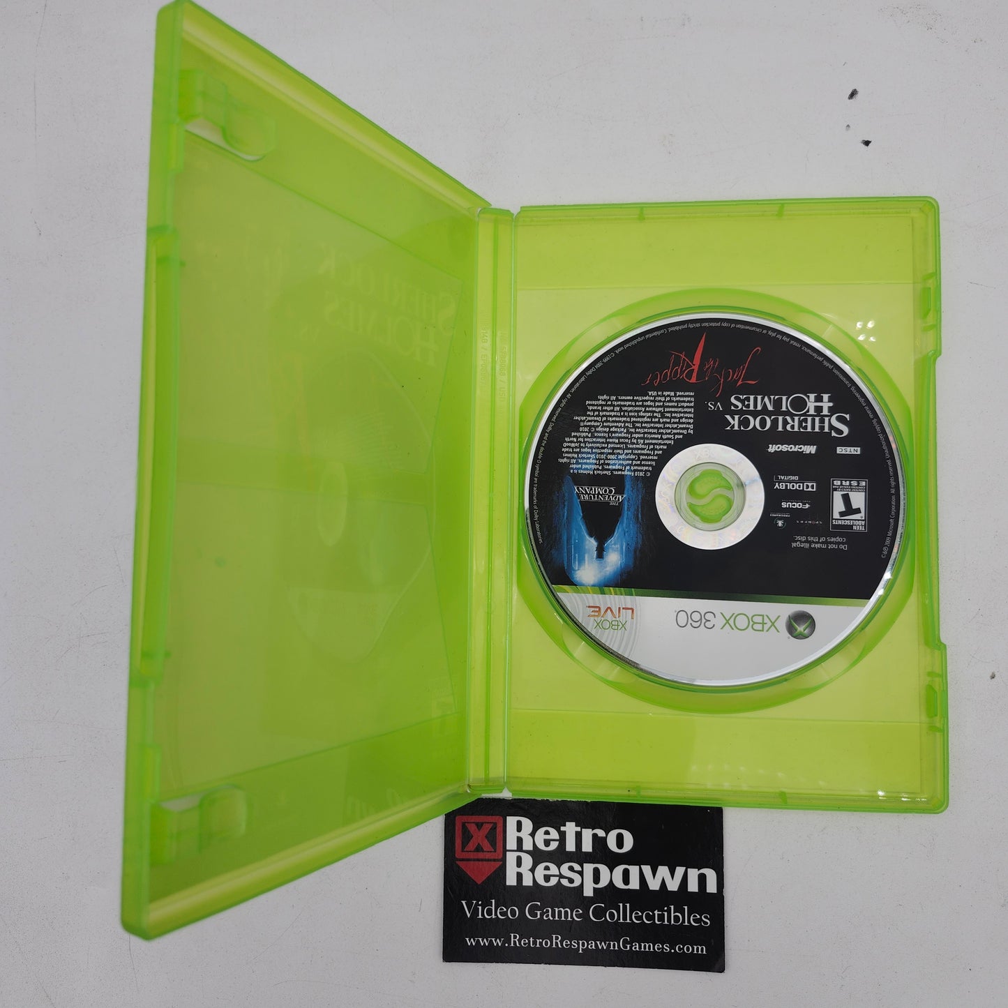 Sherlock Holmes vs Jack the Ripper - Xbox 360 (Missing Manual)