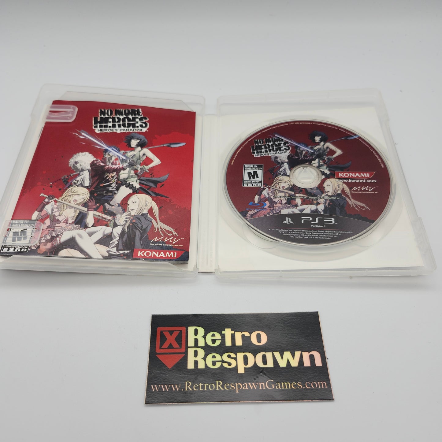 No More Heroes: Heroes' Paradise - Playstation 3 (Complete)