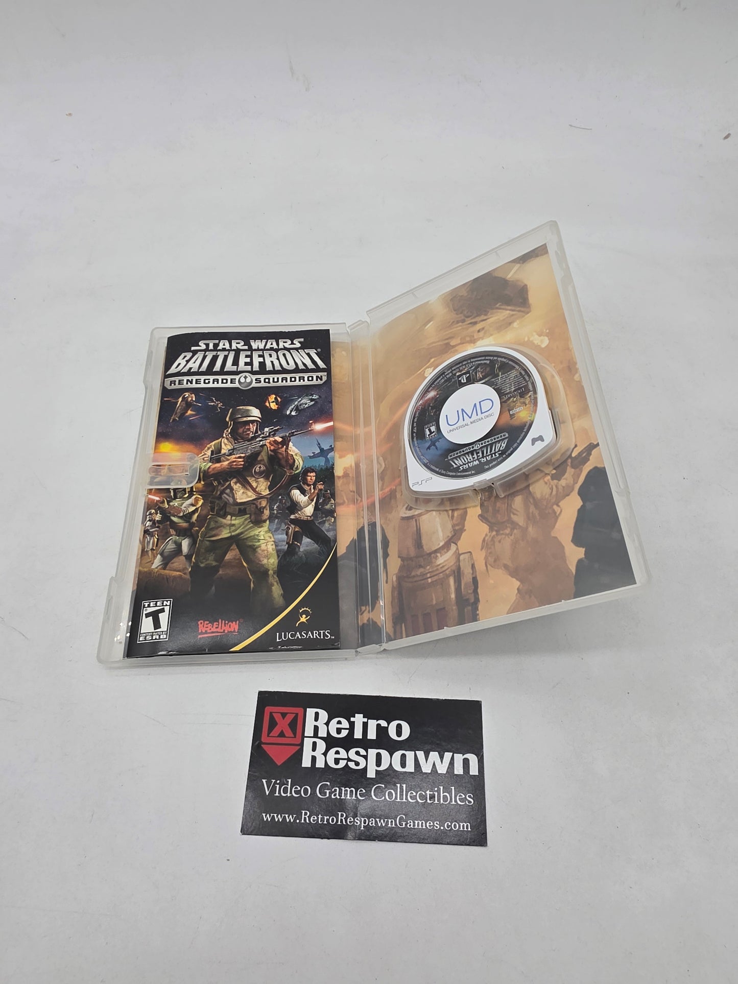 Star Wars Battlefront Renegade Squadron - PSP (Complete)