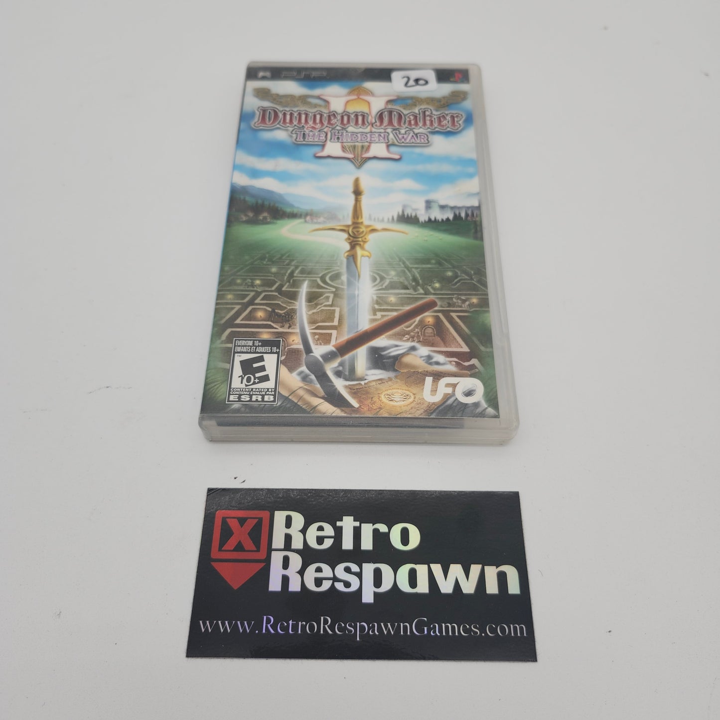 Dungeon Maker II The Hidden War - PSP (Complete)