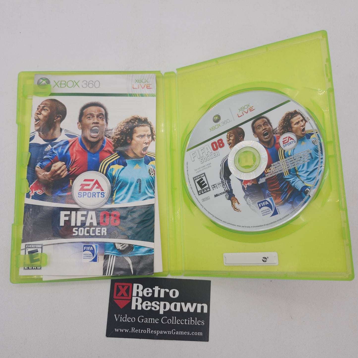 FIFA 08 - Xbox 360 (Complete)