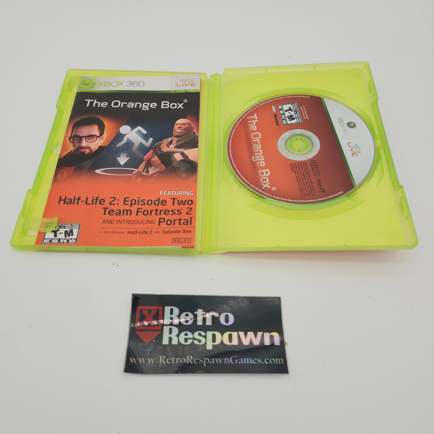 Orange Box - Xbox 360 (Complete)