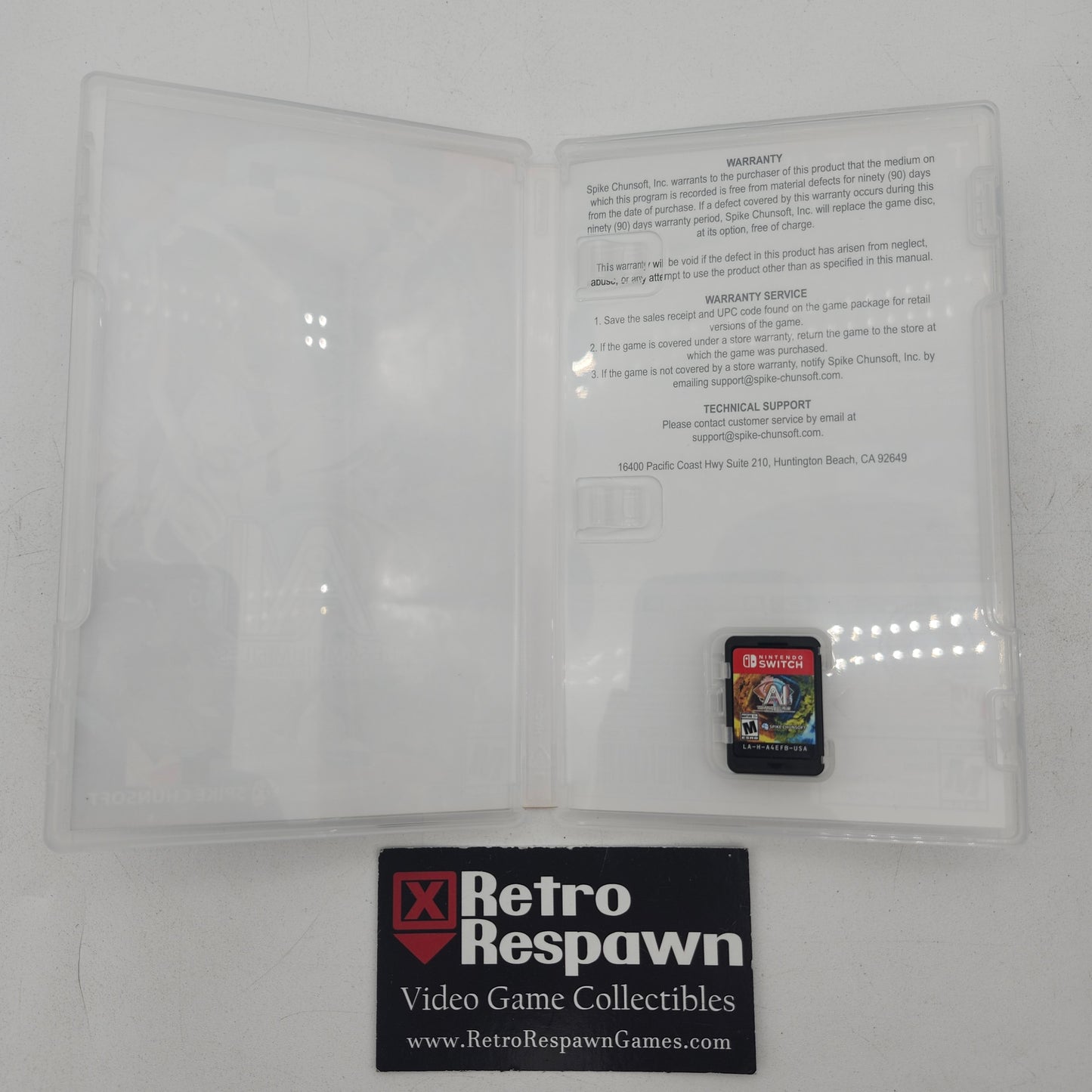 AI: The Somnium Files: Nirvana Initiative - Nintendo Switch (Complete)