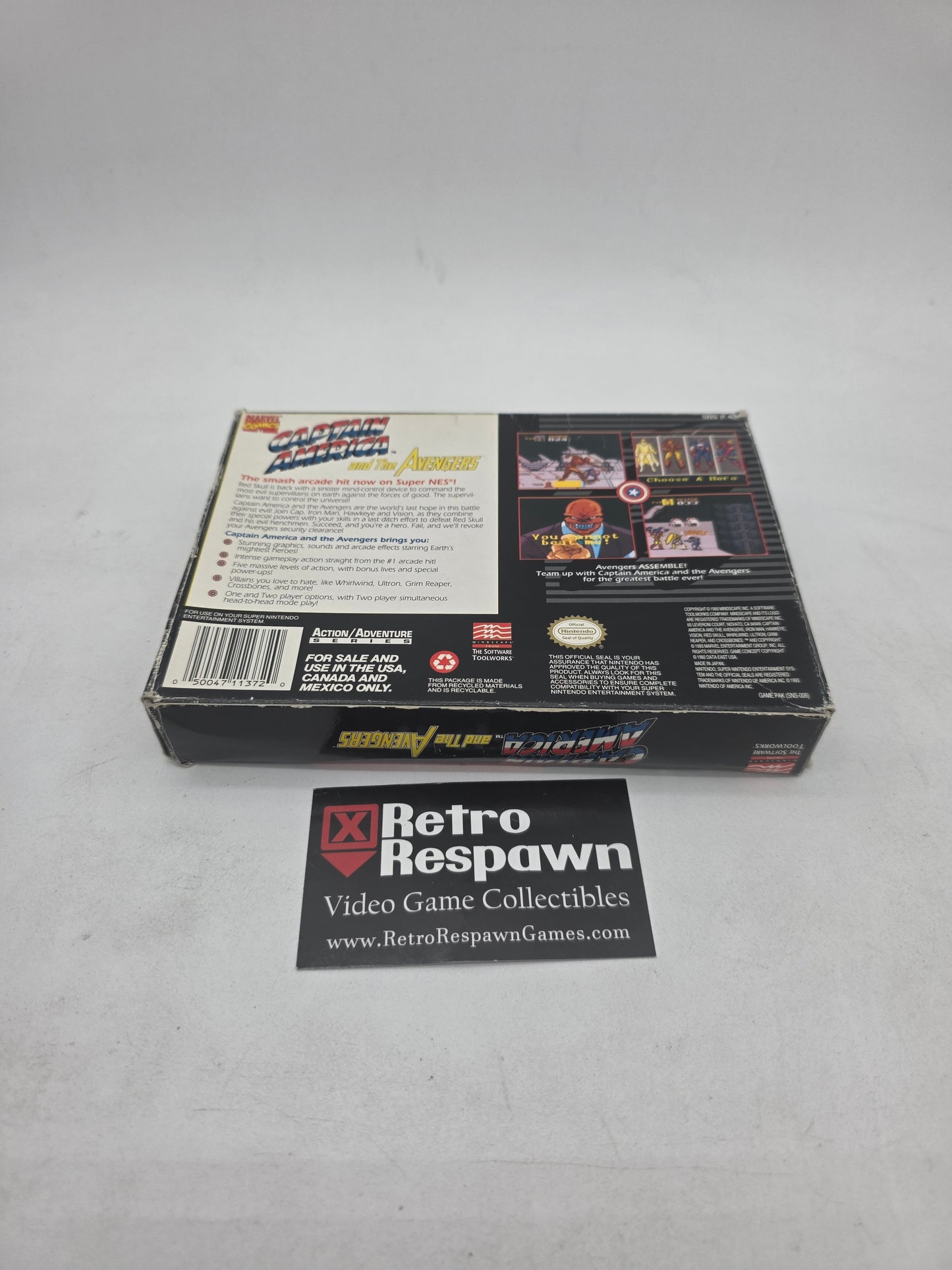 Captain America and the Avengers - Super Nintendo (Complete)