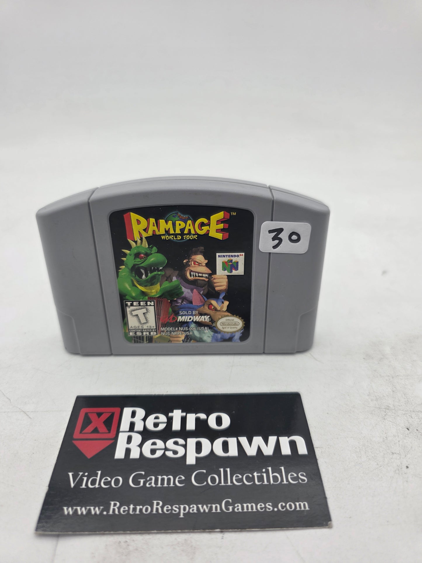 Rampage World Tour - Nintendo 64 (Game Only)
