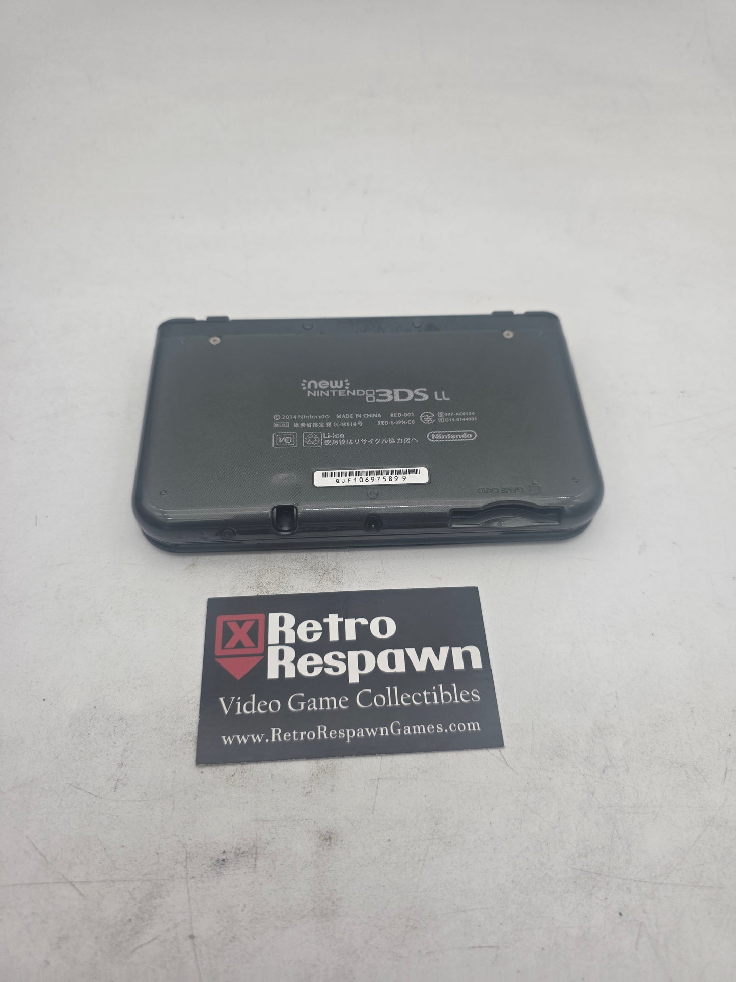 Mod Black Nintendo 3DS LL - Jp Nintendo 3DS (Console + Charger)