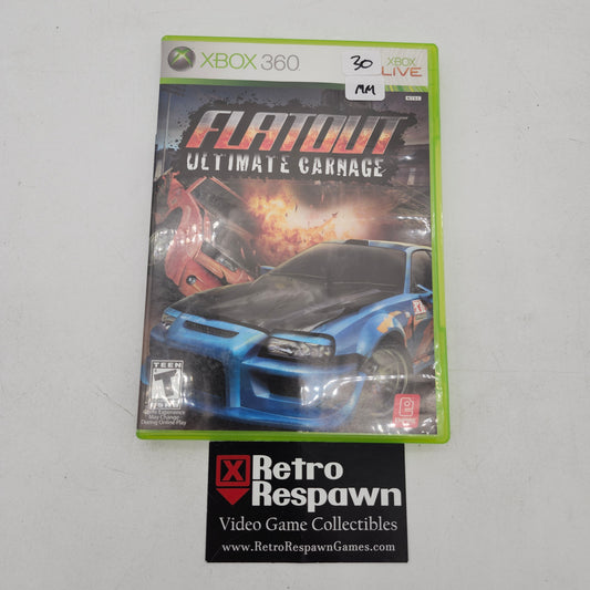 Flatout Ultimate Carnage - Xbox 360 (Missing Manual)