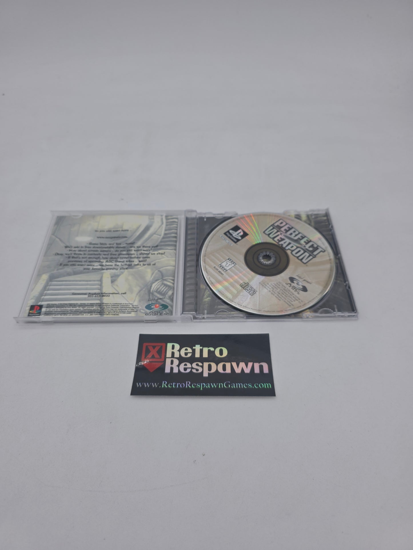 Perfect Weapon - Playstation (Complete)