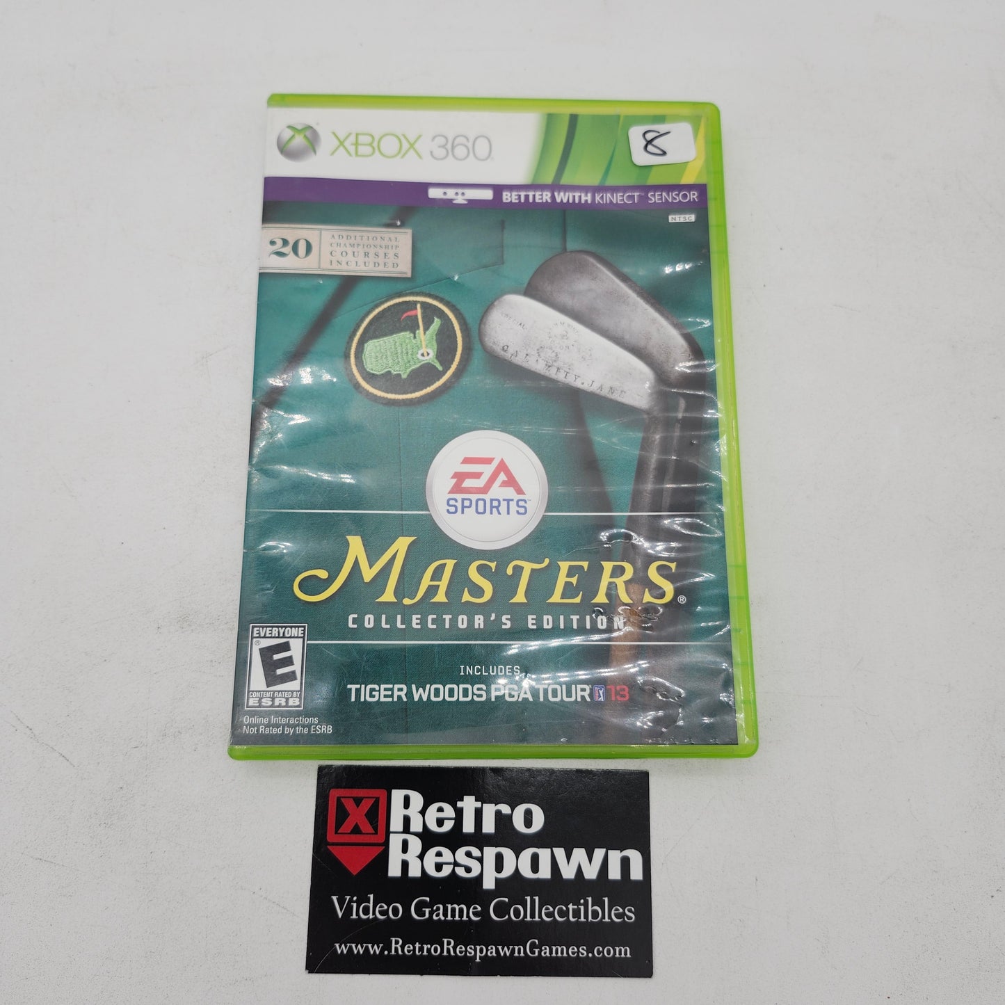 Tiger Woods PGA Tour 13 Masters Collector's Edition - Xbox 360 (Complete)