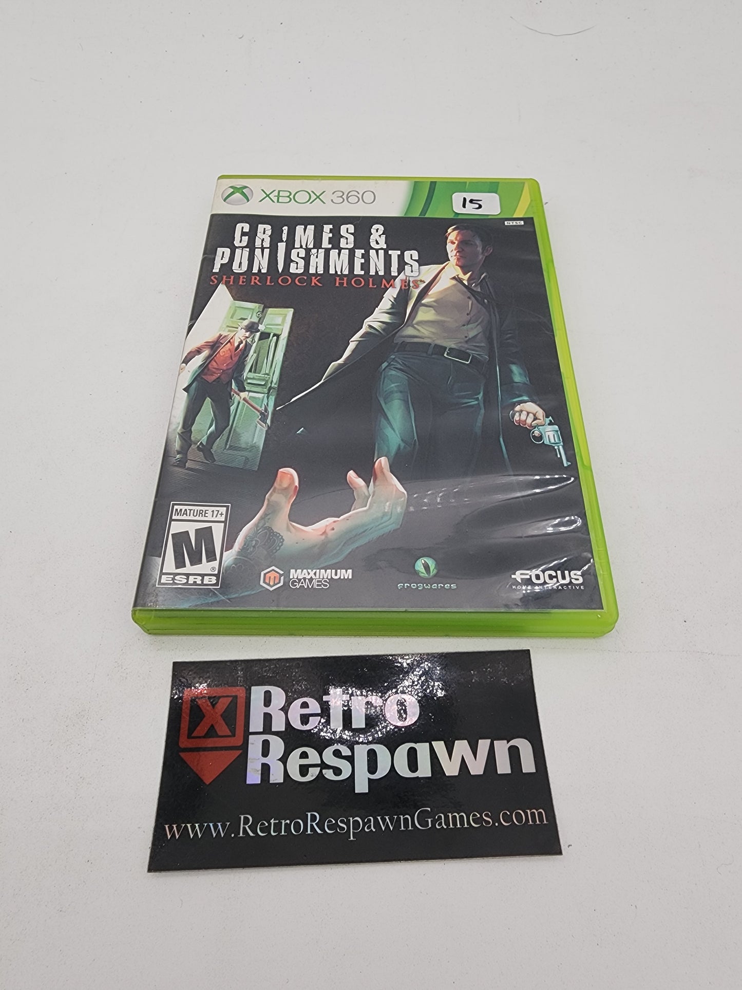Sherlock Holmes: Crimes & Punishments - Xbox 360 (Complete)