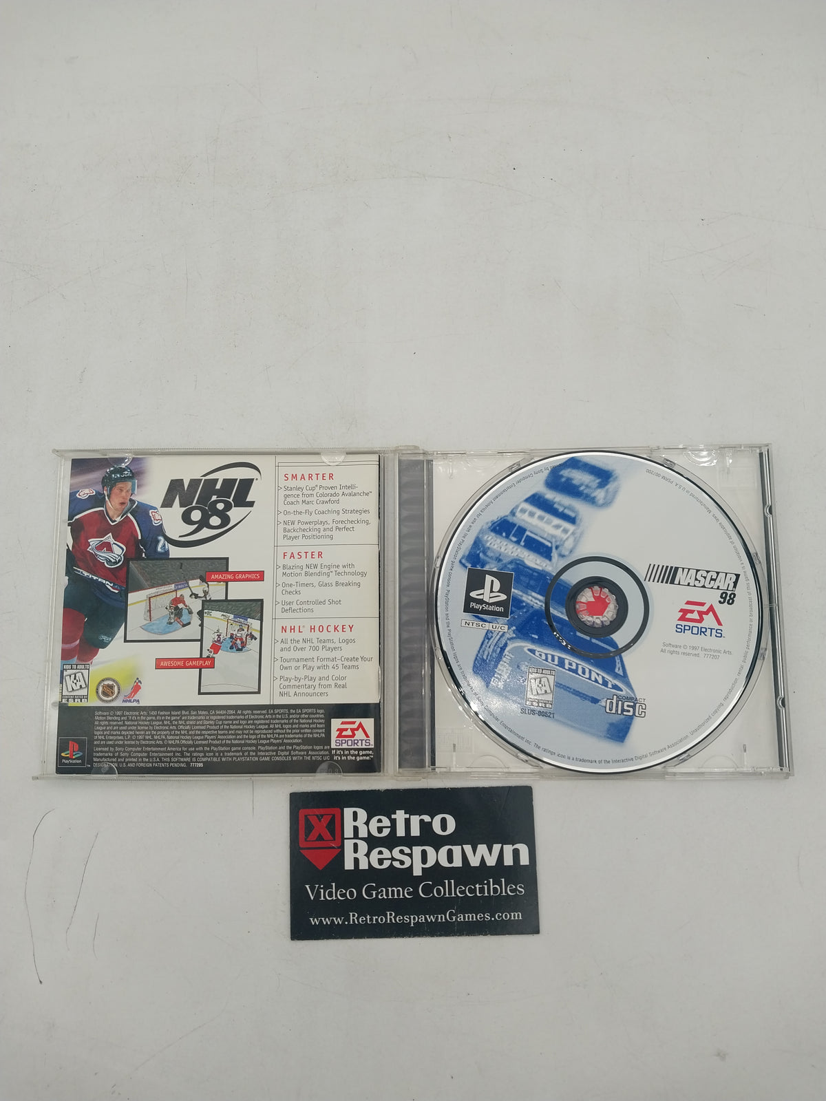 NASCAR 98 - Playstation (Complete)