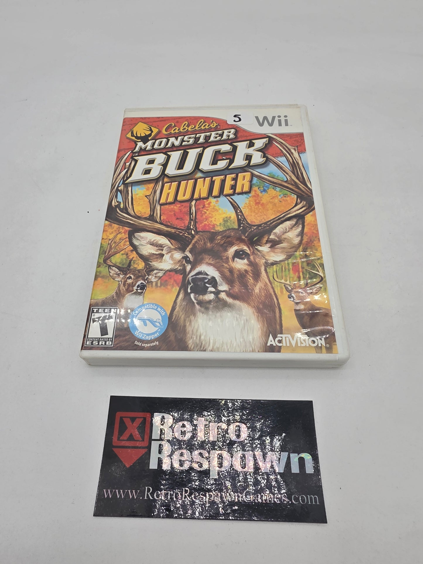 Cabela's Monster Buck Hunter - Wii (Complete)