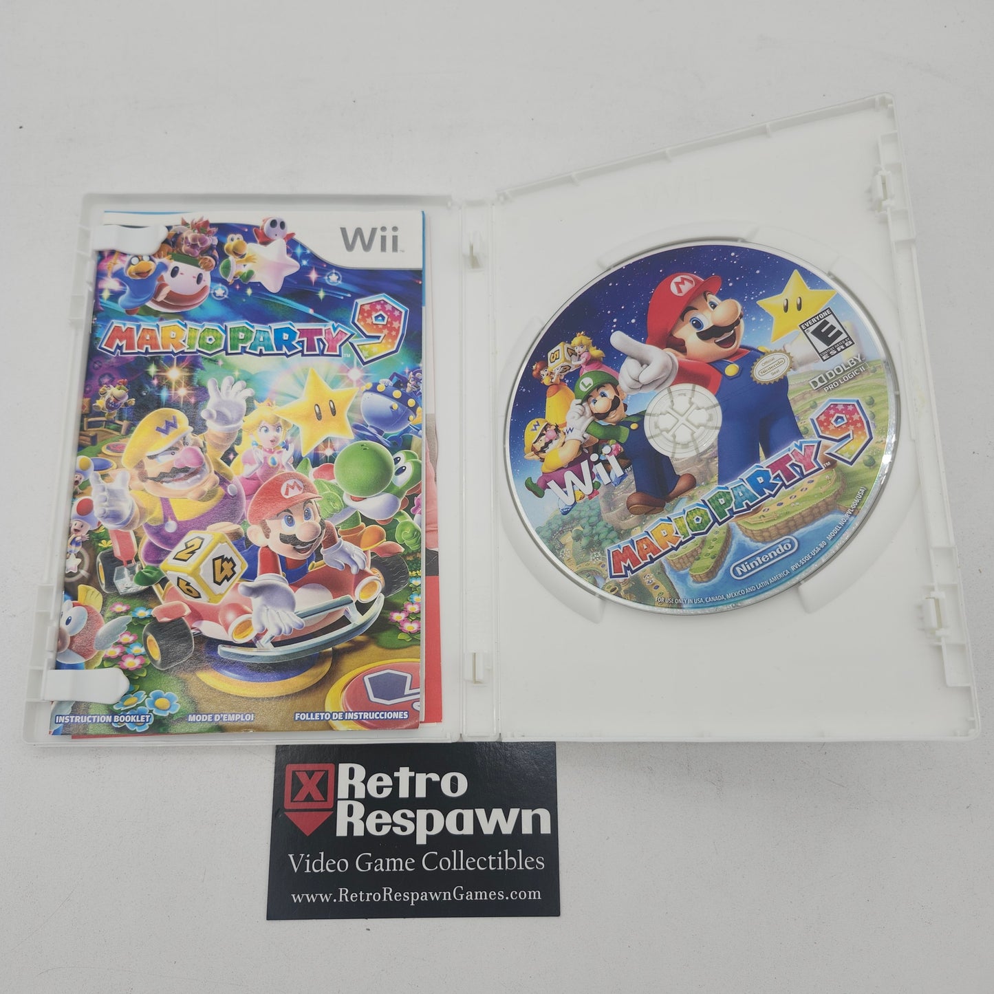 Mario Party 9 - Wii (Complete)