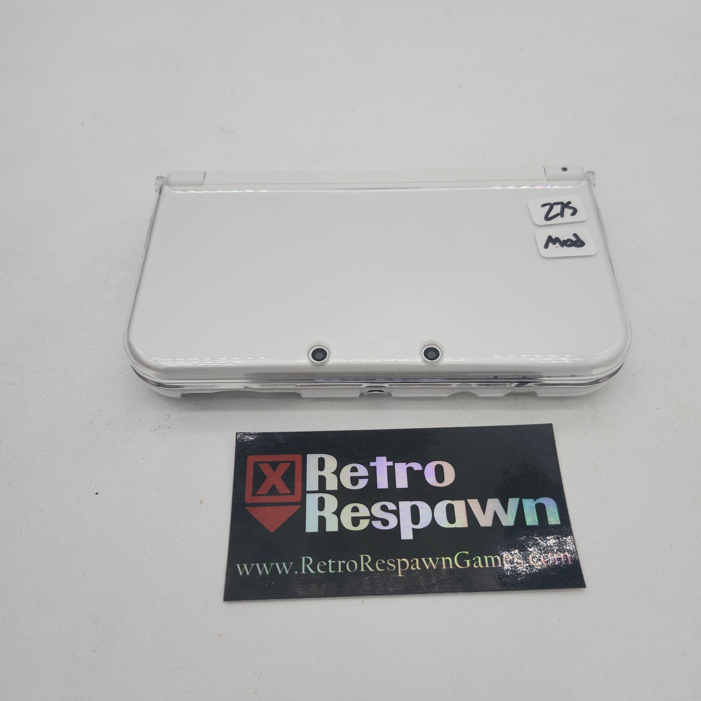 Modded Region Free New Nintendo 3DS LL White - JP Nintendo 3DS (Console + Charger)