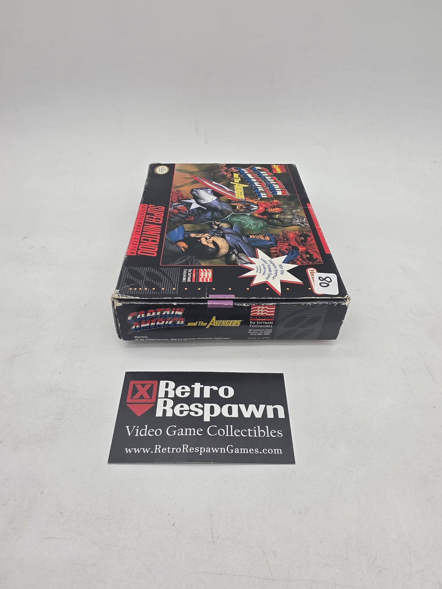 Captain America and the Avengers - Super Nintendo (Complete)
