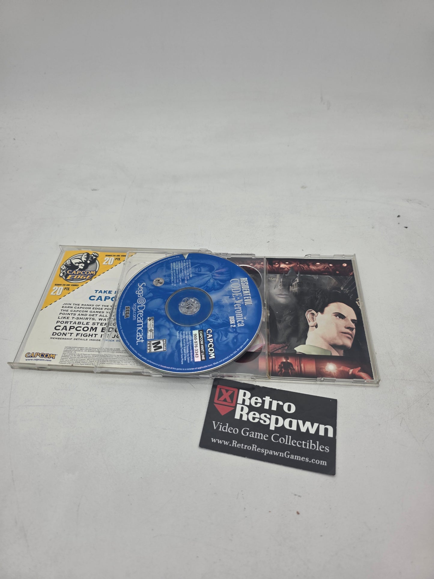 Resident Evil CODE Veronica - Sega Dreamcast (Complete)