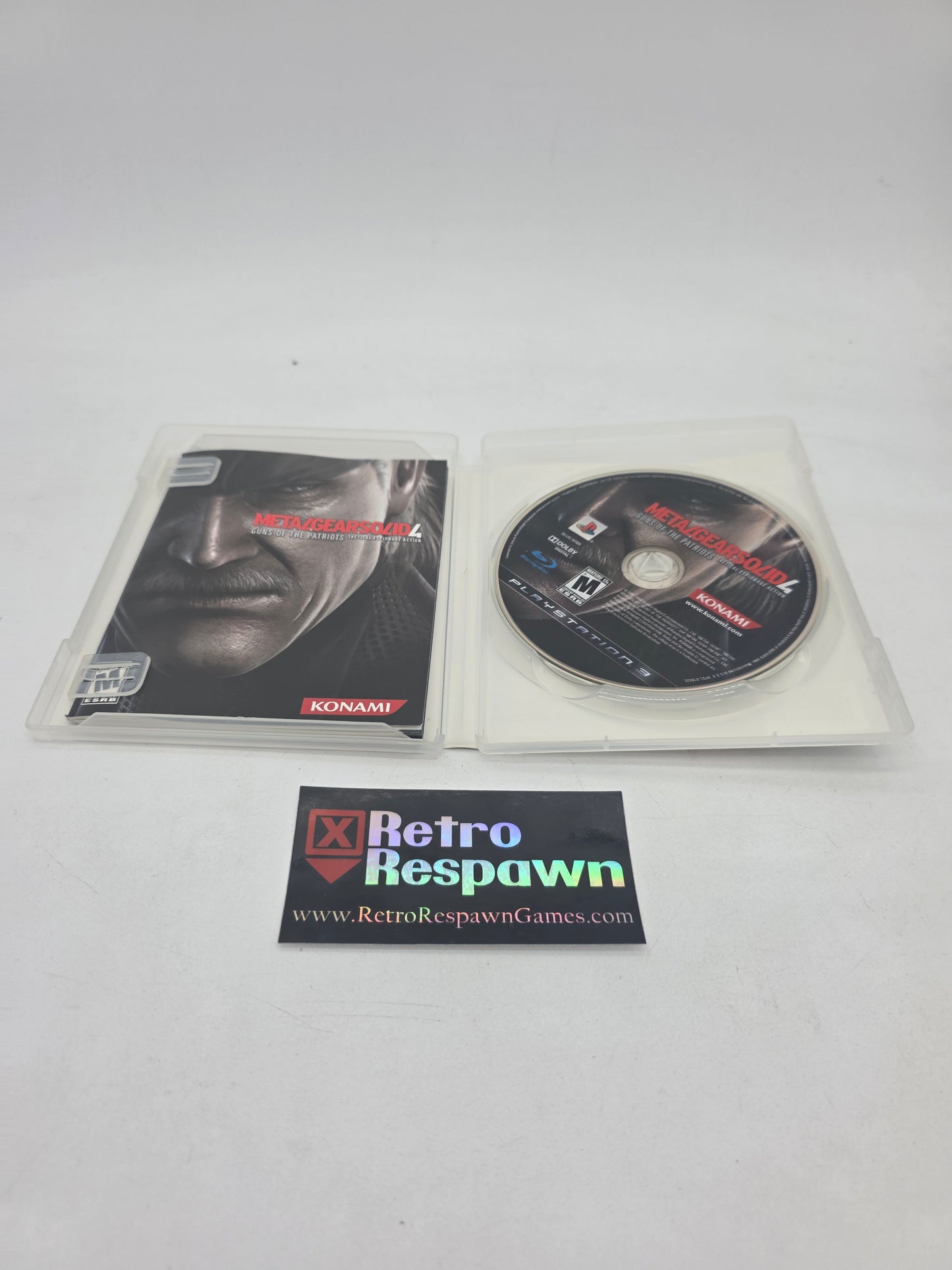 Metal Gear Solid 4 Guns of the Patriots - Playstation 3 (Complete)