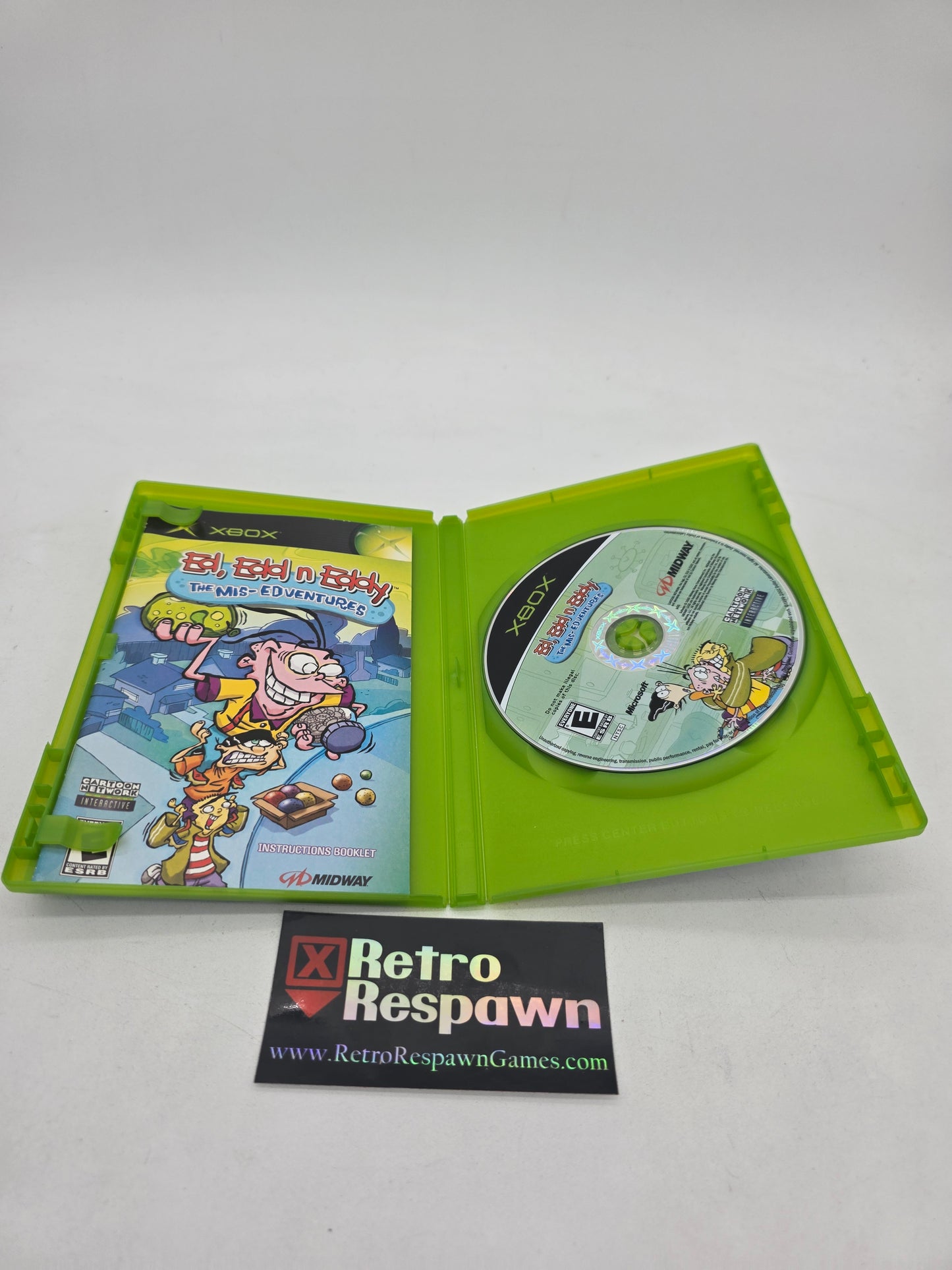 Ed Edd N Eddy Mis-Edventures - Xbox (Complete)