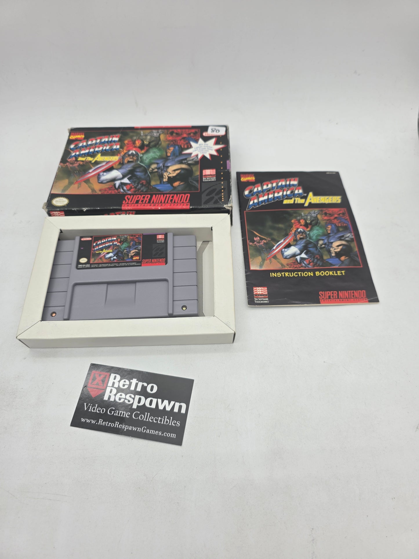 Captain America and the Avengers - Super Nintendo (Complete)