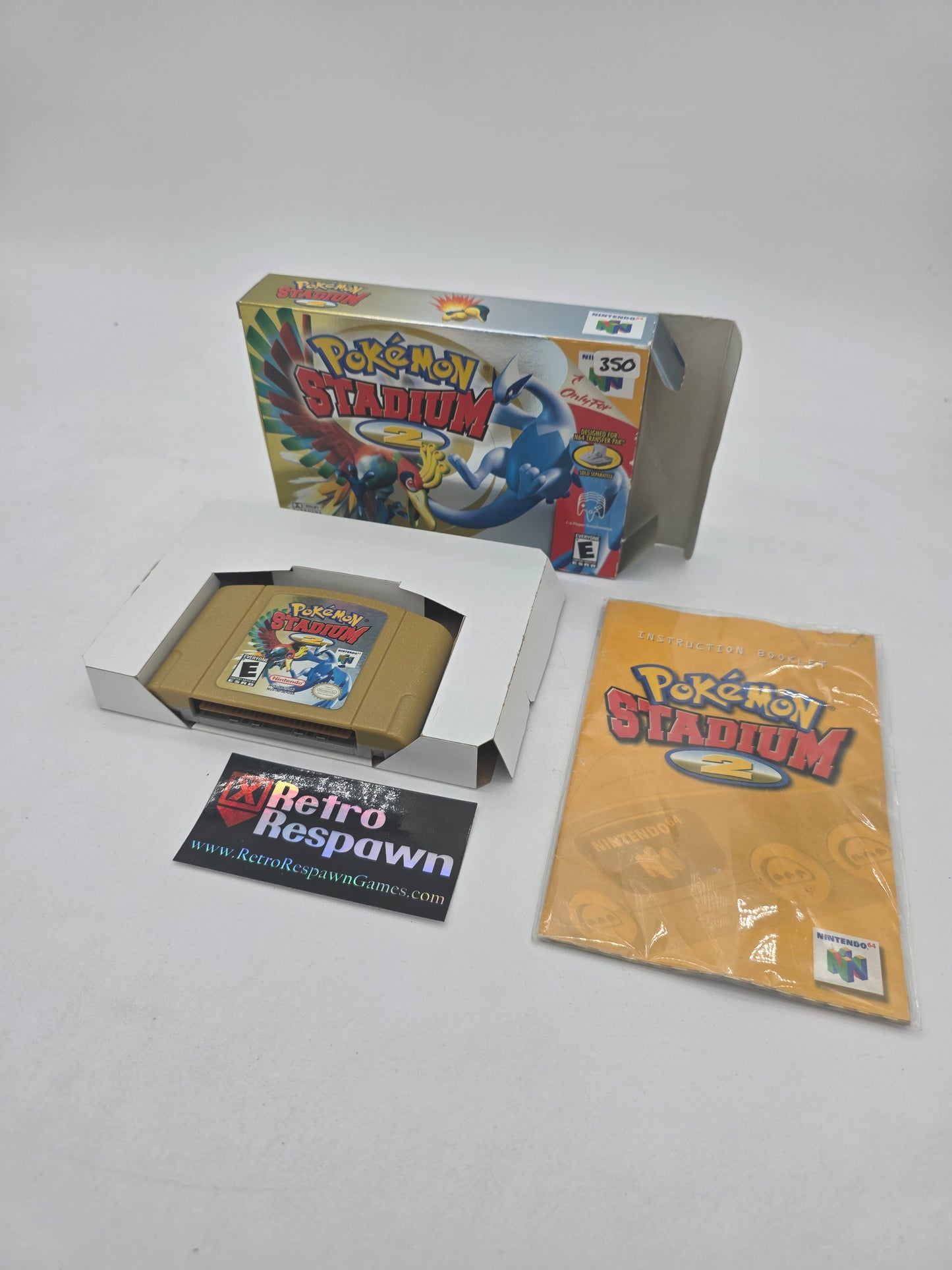 Pokemon Stadium 2 - Nintendo 64 (Complete)