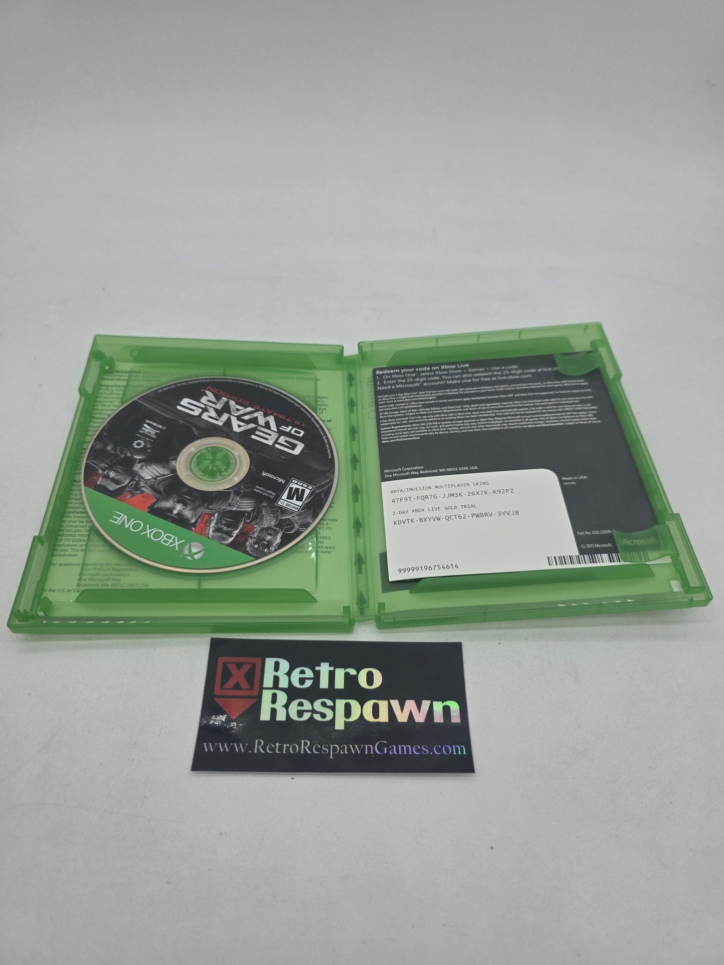 Gears of War Ultimate Edition - Xbox One (Complete)