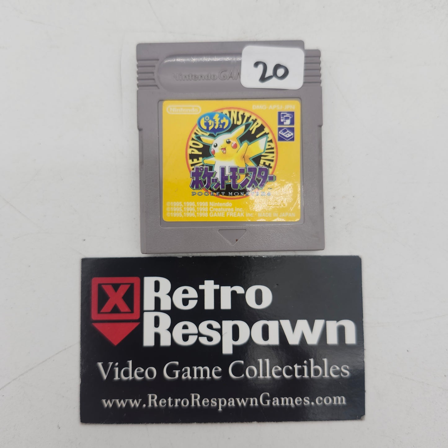 Pokemon Yellow - JP GameBoy (Game Only)