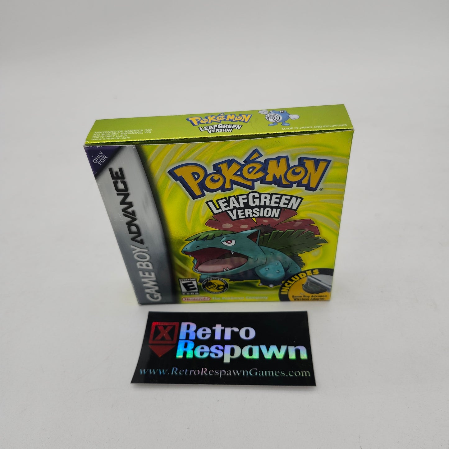 Pokemon LeafGreen Version - GameBoy Advance (Complete)