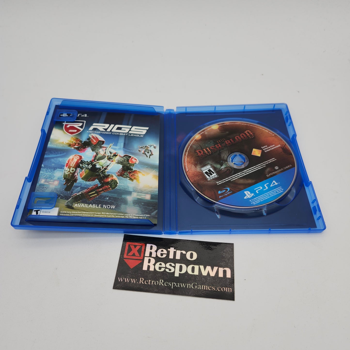 Until Dawn: Rush of Blood - Playstation 4 (Complete)